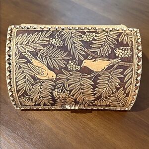 Handcrafted Brown Bread 🍞 🥯🥖🥨🥐 Wooden Storage Box